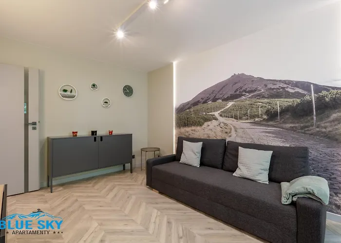 Apartmán Bluesky - Nad Lomnica 14 - Centrum Karpacza, Blisko Deptaka *