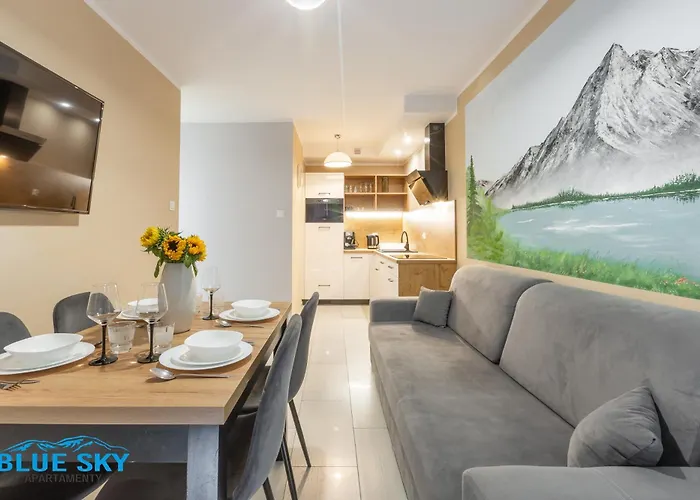 Apartmán Bluesky - Nad Lomnica 14 - Centrum Karpacza, Blisko Deptaka