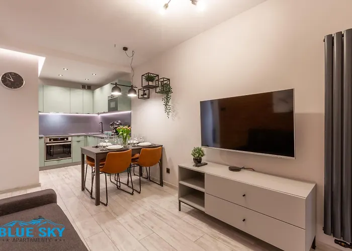 Apartmán Bluesky - Nad Lomnica 14 - Centrum Karpacza, Blisko Deptaka *